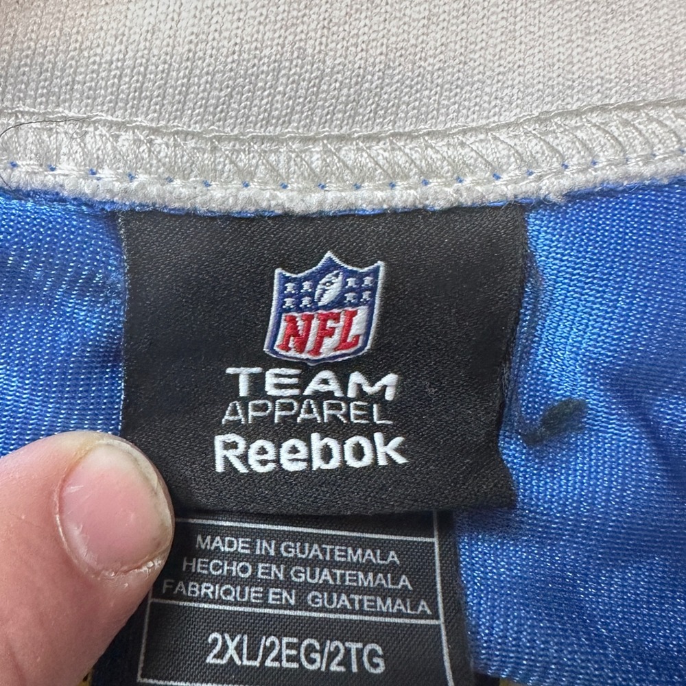 Reebok Football Jersey Mens 2XL Blue LaDainian Tomlinson Chargers #21 7075A 08 - Picture 3 of 14